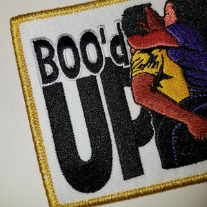 Popular Patch, Boo'd Up 4-inch Iron-on or Sew on Embroidered Patch; The Best Patch For Denim, Dope patches, Patches for Bomber Jackets