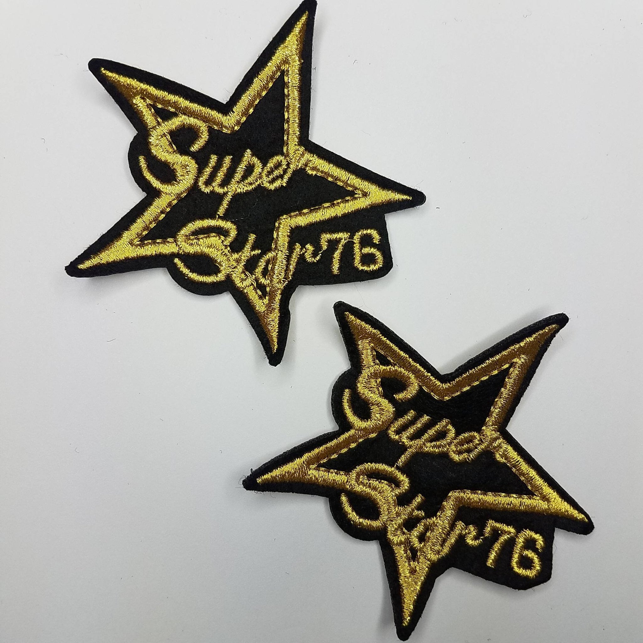 Patches Iron-on patch Small Star Black