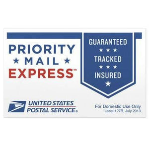 Overnight Shipping Upgrade USPS Express; Weekdays ONLY