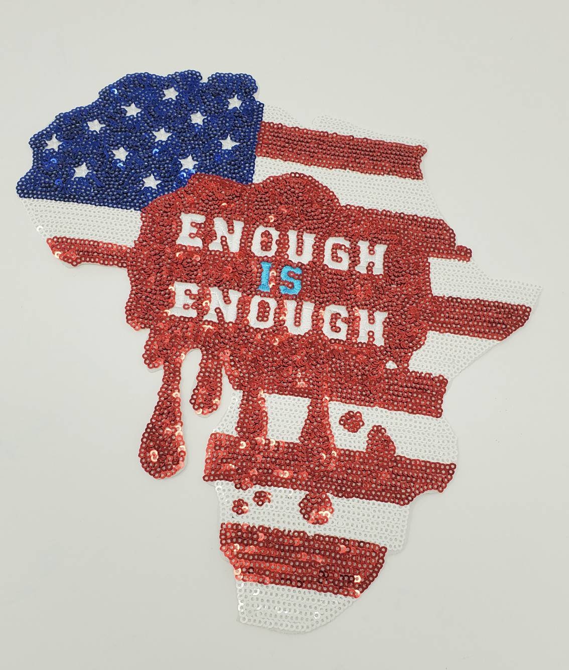 Exclusive SEQUINS, Enough is Enough Blood Shed