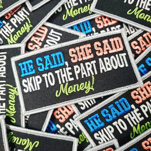 New, He Said, She Said Mood 24:7, Exclusive 4x2-inch, Iron-on Patch, –  PatchPartyClub