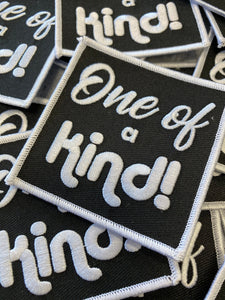 NEW, "One of A Kind!" 3"x3" inches, Cool Applique For Clothing, Iron-on Embroidered Patch for jackets and accessories