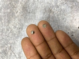 NEW, Hotfix Dome Studs, 100 Pcs, 5mm (XSmall) SILVER, Great for Denim, Sweaters, Camo Jackets, Belts, Bags, Shoes, Crafts,+ MORE!