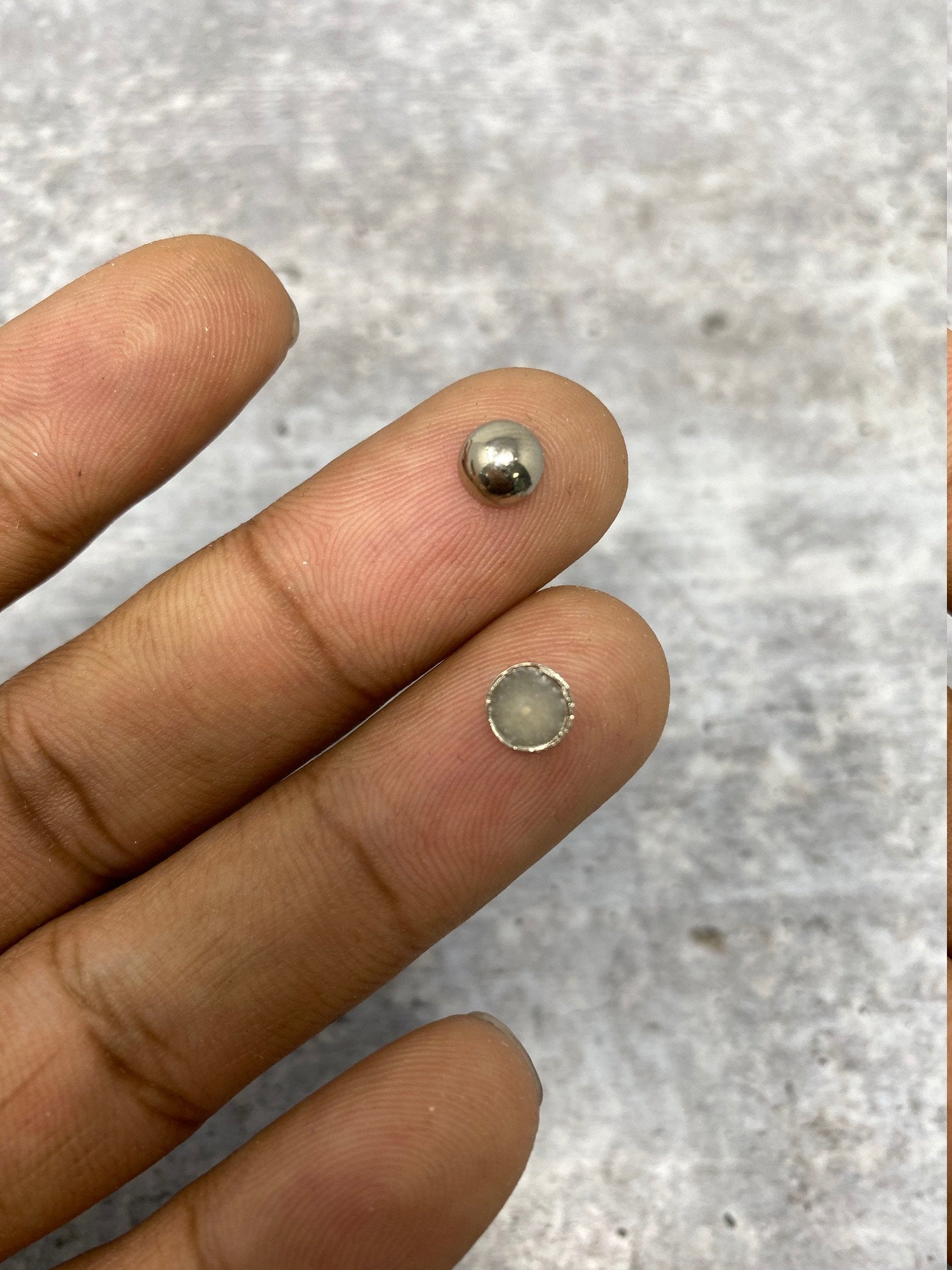 NEW, Hotfix Dome Studs, 100 Pcs, 7mm (Medium) SILVER, Great for Denim, Sweaters, Camo Jackets, Belts, Bags, Shoes, Crafts,+ MORE!