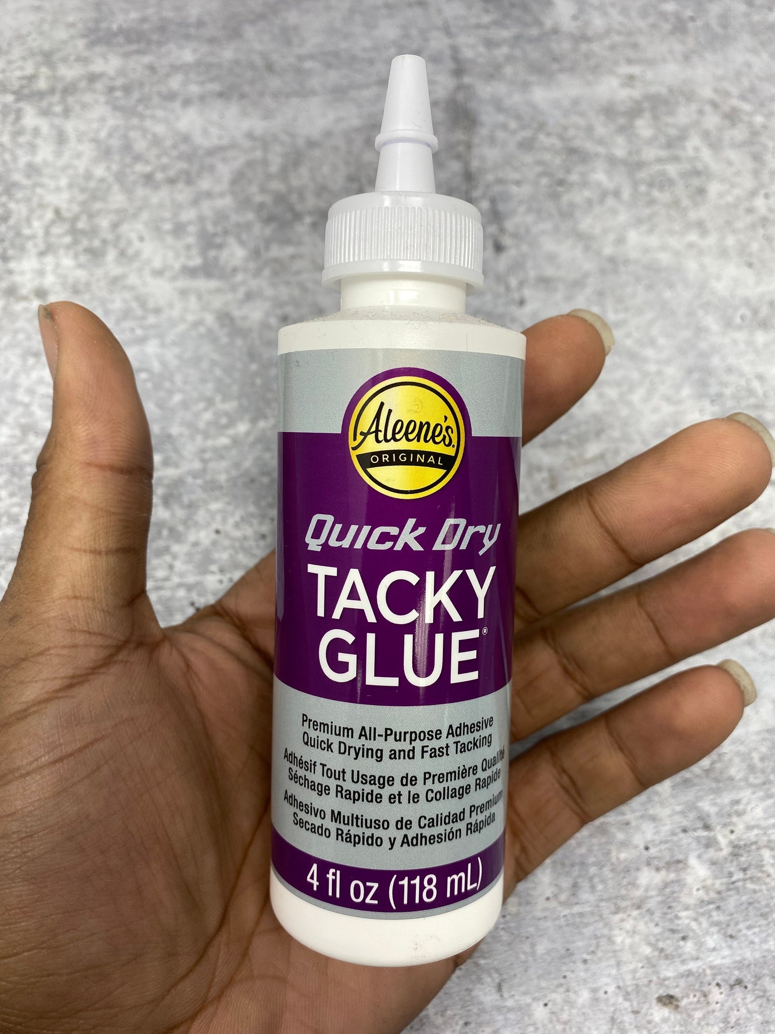 Aleene's Always Ready Fast Grab Tacky Glue 4 oz.