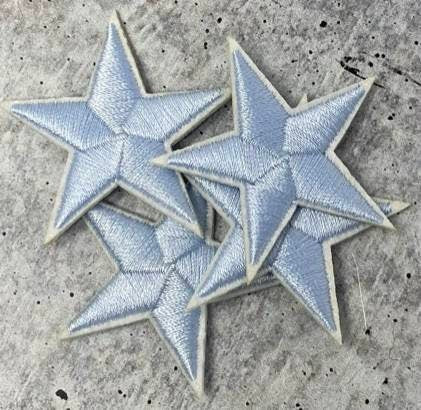 STAR PATCH LIGHT BLUE SMALL STAR PATCH LIGHT BLUE SMALL