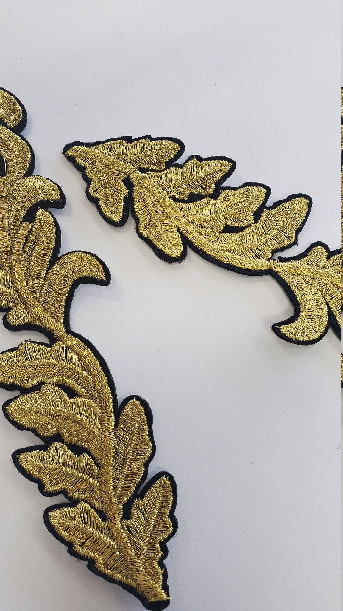 Cool 2pc/set, Gold Metallic QUEEN patches, DIY, Embroidered Applique Iron  On Patch Badge, Queenin Patch