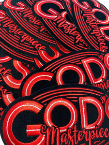New Arrival, "God's Masterpiece" VELVET Patch,  Motivational Quote Patch, 6"x3.3” inch, Diy Applique, Iron-on Patch, Jacket Patch