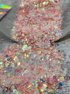 Vibrant,"Candy Cane" Chunky Holographic Glitter, Glitter for Crafts & Beauty, Nail Glitter, Resin, Phone Case, DIY, Slime,Tumblers