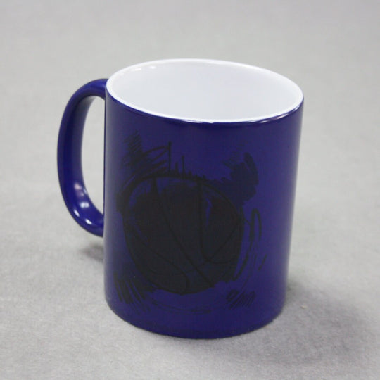 11oz "BLUE" Color Change mug, Sublimation Blank, Bright White, Custom Drinkware Mugs, Perfect Gift, Personalize Mug, For A Special Someone