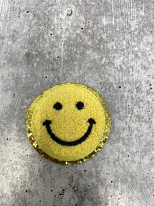 Emoji Faces Glitter Patch