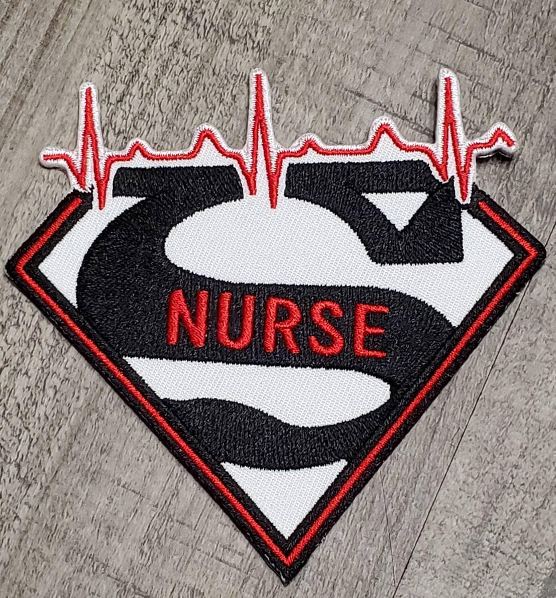 IRON ON PATCHES Superhero Embroidered Applique Patch DIY Clothes