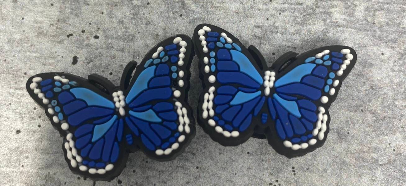 Blue Croc Charms Campervan Butterfly Swimming Dove Shell Earth Control –  CoolCharmsUK