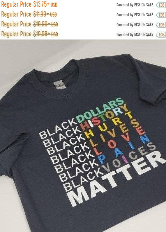 Black-History-Month Exclusive "Black Matters" | Colorful Statement Tee | Black Lives Matter | Juneteenth Celebration Tshirt | Unisex